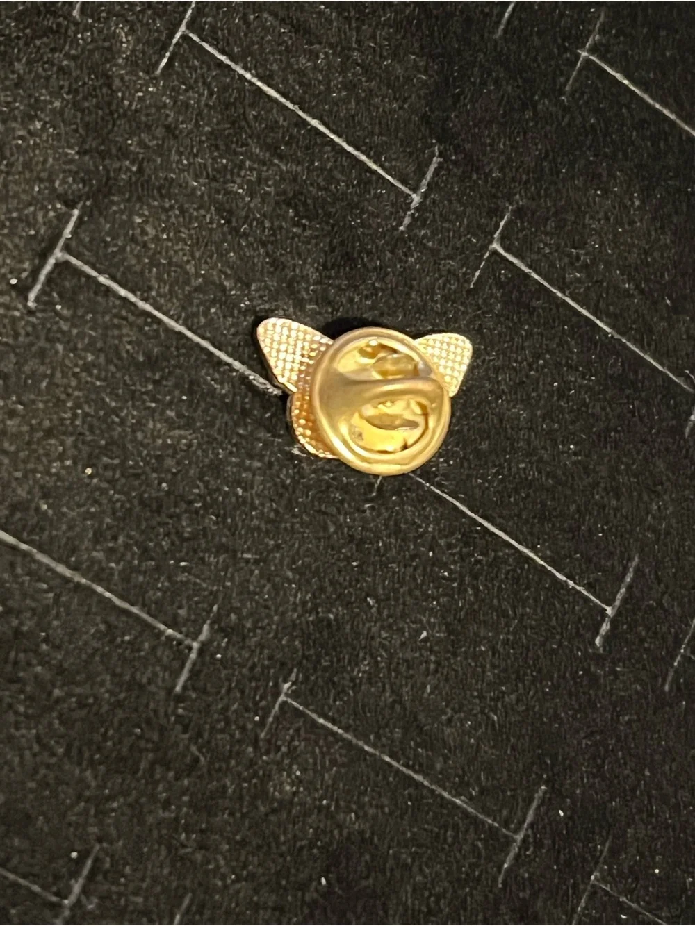 Vintage Gold toned Butterfly Lapel Pin - Women Jewelry